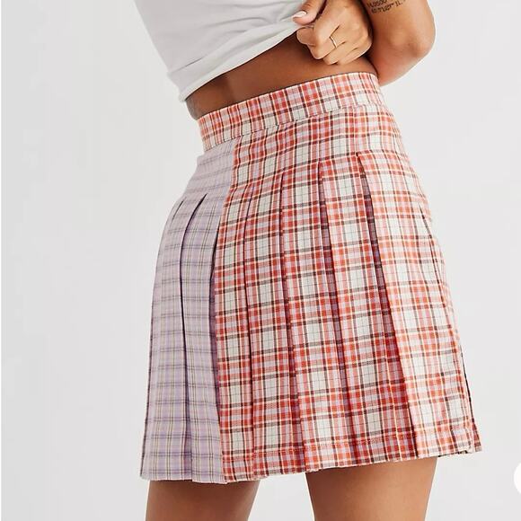 NWT The Ragged Priest Seeker Pleated Mini Skirt Y2K Academia School Girl Size XS - Picture 2 of 15